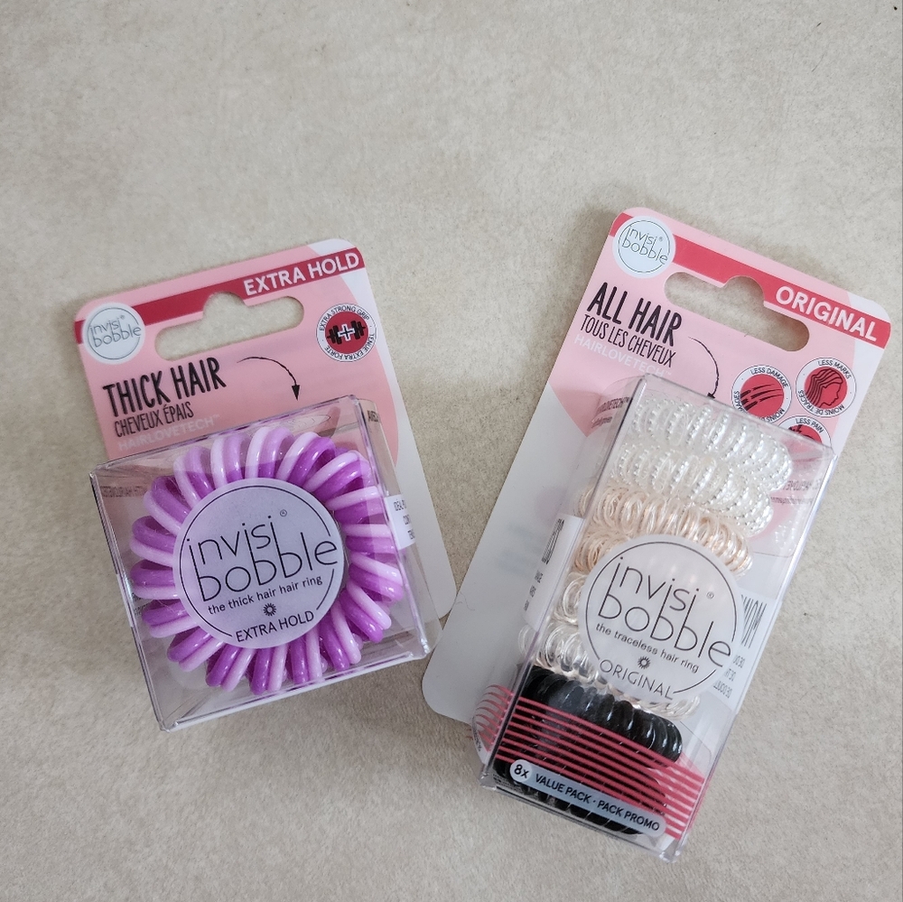 💚 Invisibobble bundle 2 packs NIB